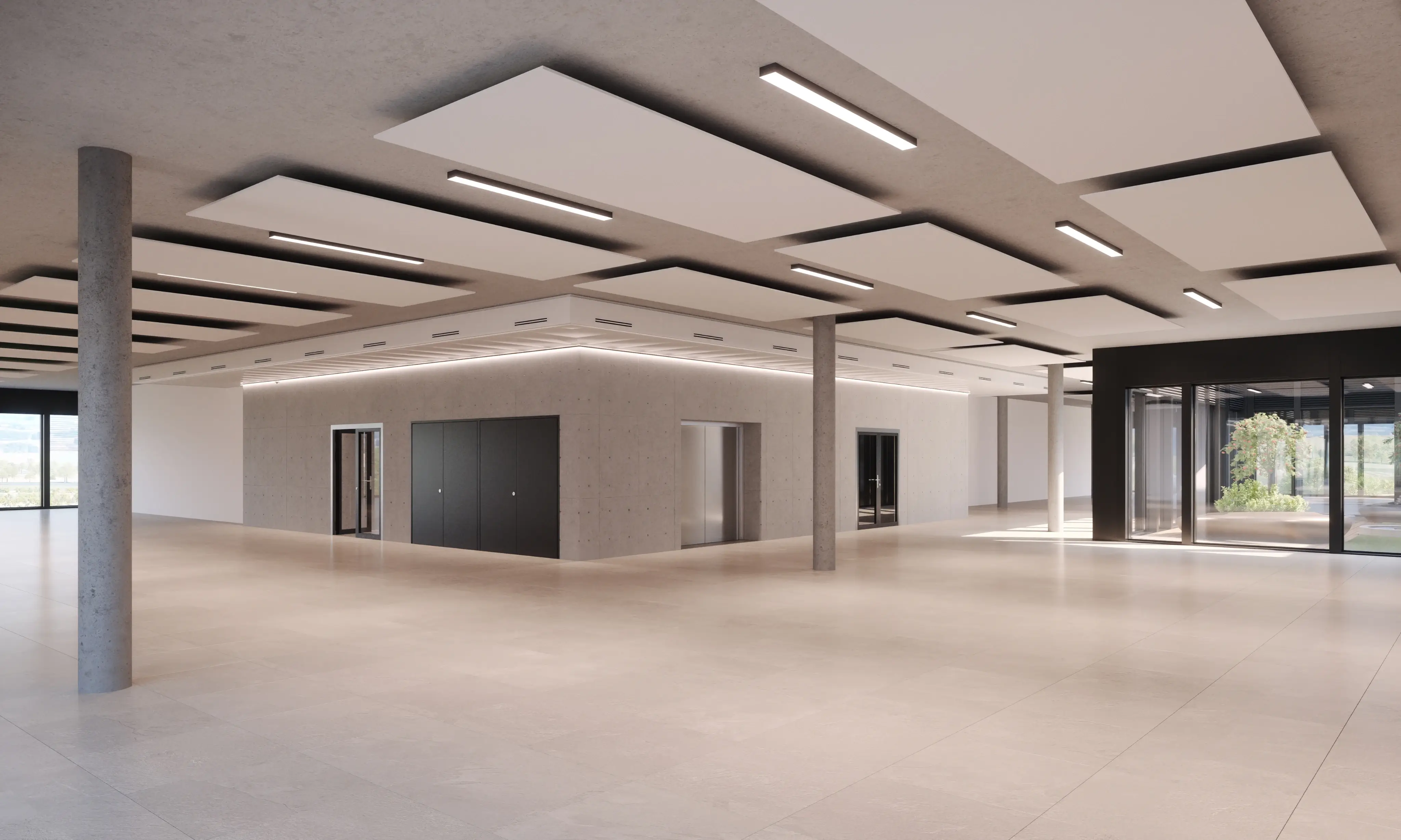 Charges au sol – Hauteur d'étages